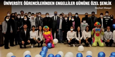 Üniversite Öğrencilerinden Engelliler Gününe Özel Şenlik