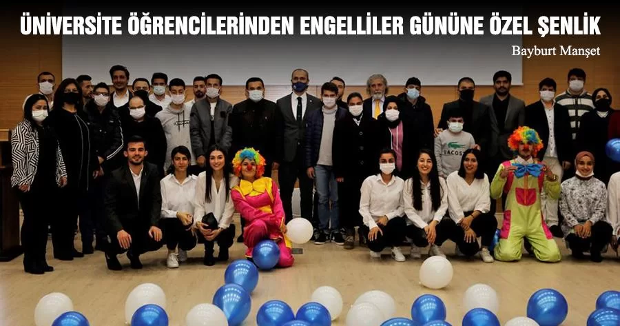 Üniversite Öğrencilerinden Engelliler Gününe Özel Şenlik