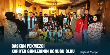 Başkan Pekmezci Kariyer Günlerinin Konuğu Oldu