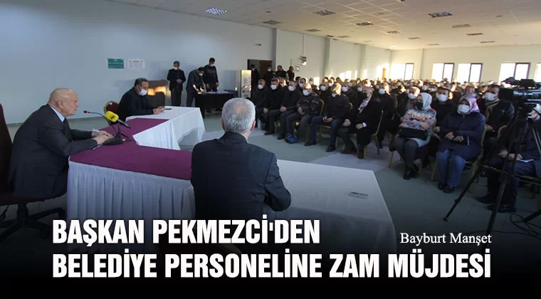 Başkan Pekmezci'den Belediye Personeline Zam Müjdesi