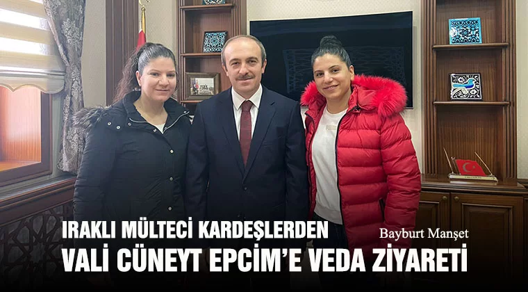 Iraklı Mülteci Kardeşlerden Vali Cüneyt Epcim’e Veda Ziyareti