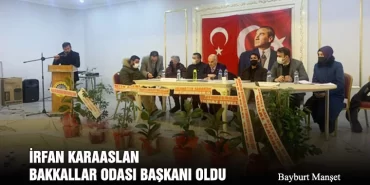 İrfan Karaaslan Bakkallar Odası Başkanı Oldu