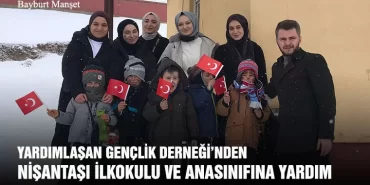 Yardımlaşan Gençlik Derneği’nden Nişantaşı İlkokulu ve Anasınıfına Yardım