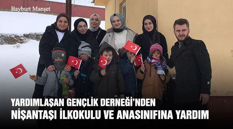 Yardımlaşan Gençlik Derneği’nden Nişantaşı İlkokulu ve Anasınıfına Yardım