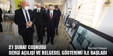 21 Şubat Coşkusu Sergi Açılışı ve Belgesel Gösterimi İle Başladı