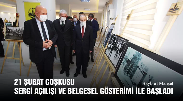 21 Şubat Coşkusu Sergi Açılışı ve Belgesel Gösterimi İle Başladı