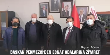 Başkan Pekmezci'den Esnaf Odalarına Ziyaret