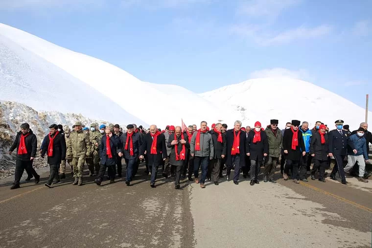 Bayburt Şühedaya Yürüdü