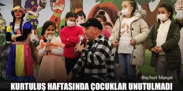 Kurtuluş Haftasında Çocuklar Unutulmadı