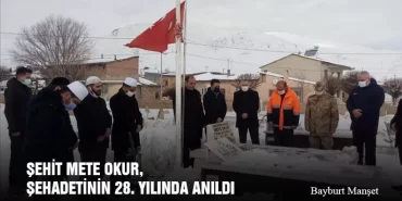 Şehit Mete Okur, Şehadetinin 28. Yılında Anıldı