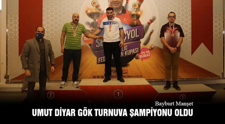 Umut Diyar Gök Turnuva Şampiyonu Oldu