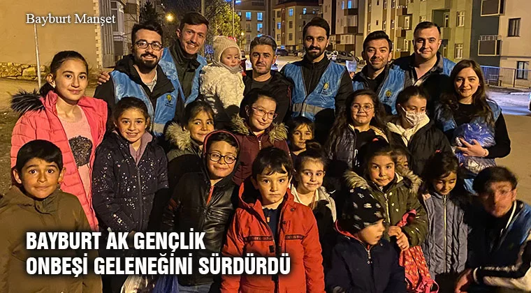 Bayburt AK Gençlik Onbeşi Geleneğini Sürdürdü