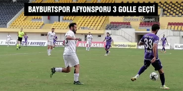 Bayburtspor Afyonspor’u 3 Golle Geçti