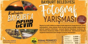 Kadrajını Bayburt’a Çevir Temalı Fotoğraf Yarışması