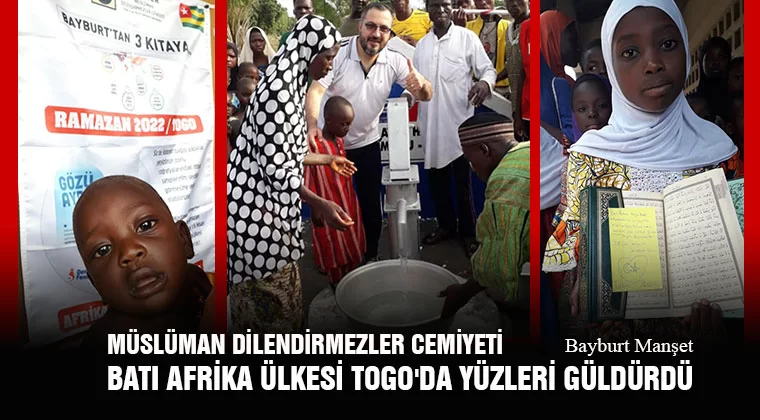 Müslüman Dilendirmezler Cemiyeti Batı Afrika Ülkesi TOGO'da Yüzleri Güldürdü