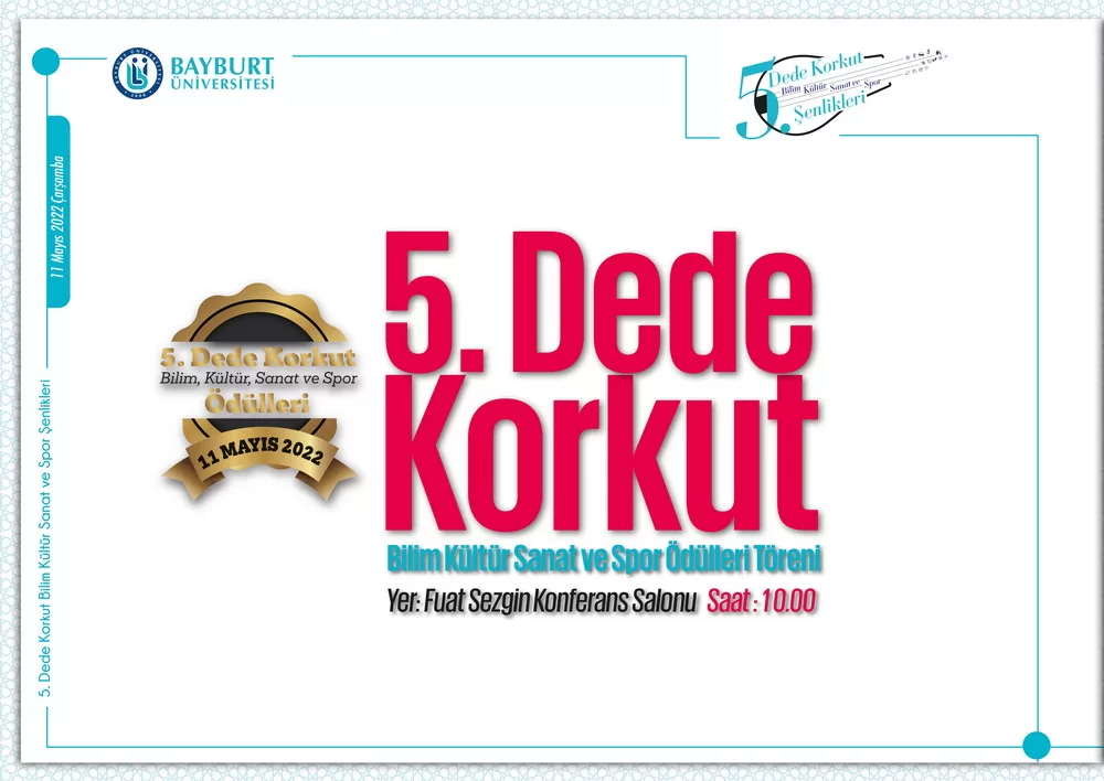 Bayburt Üniversitesi 5. Dede Korkut Şenlikleri Programı Belli Oldu