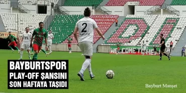 Bayburtspor Play-Off Şansını Son Haftaya Taşıdı