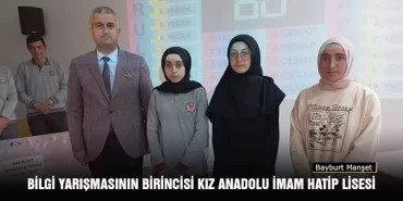 Bilgi Yarışmasının Birincisi Kız Anadolu İmam Hatip Lisesi