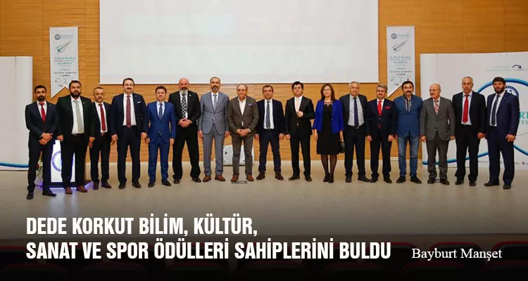 Dede Korkut Bilim, Kültür, Sanat ve Spor Ödülleri Sahiplerini Buldu