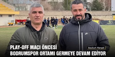 Play-Off Maçı Öncesi Bodrumspor Ortamı Germeye Devam Ediyor