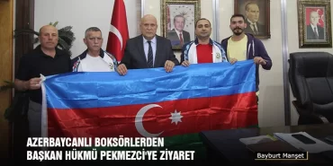 Azerbaycanlı Boksörlerden Başkan Pekmezci'ye Ziyaret