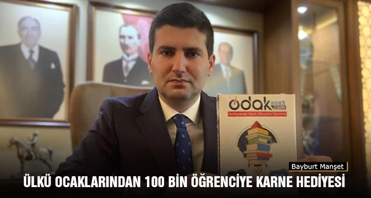 Ülkü Ocaklarından 100 Bin Öğrenciye Karne Hediyesi