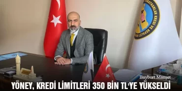 Halil İbrahim Yöney, Kredi Limitlerinin 350 Bin TL’ye Yükseldiğini Açıkladı