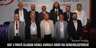 KGF 4’üncü Olağan Genel Kurulu Ordu’da Gerçekleştirildi