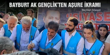 Bayburt AK Gençlik’ten Aşure İkramı
