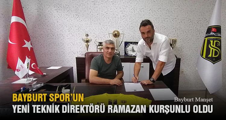 Bayburt Spor’un Yeni Teknik Direktörü Ramazan Kurşunlu Oldu