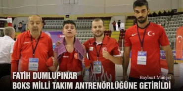 Fatih Dumlupınar Boks Milli Takım Antrenörlüğüne Getirildi