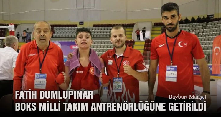 Fatih Dumlupınar Boks Milli Takım Antrenörlüğüne Getirildi