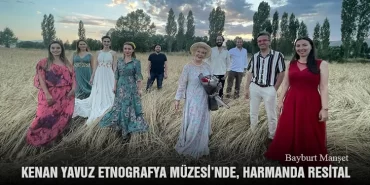 Kenan Yavuz Etnografya Müzesi’nde, Harmanda Resital