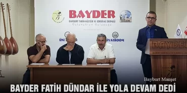 BAYDER Fatih Dündar İle Yola Devam Dedi