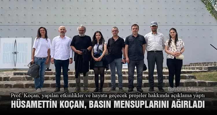 Hüsamettin Koçan, Basın Mensuplarını Ağırladı