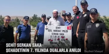 Şehit Serkan Saka Şehadetinin 7. Yılında Dualarla Anıldı
