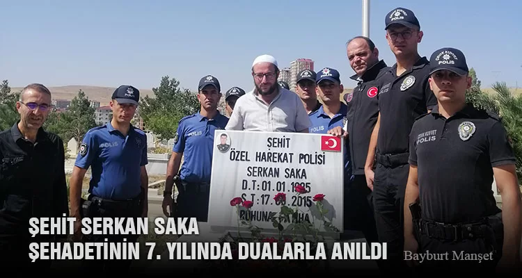 Şehit Serkan Saka Şehadetinin 7. Yılında Dualarla Anıldı