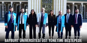 Bayburt Üniversitesi Üst Yönetimi Beştepe'deki 2022-2023 Akademik Yılı Açılış Törenine Katıldı