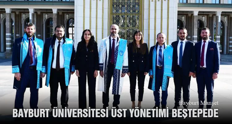 Bayburt Üniversitesi Üst Yönetimi Beştepe'deki 2022-2023 Akademik Yılı Açılış Törenine Katıldı