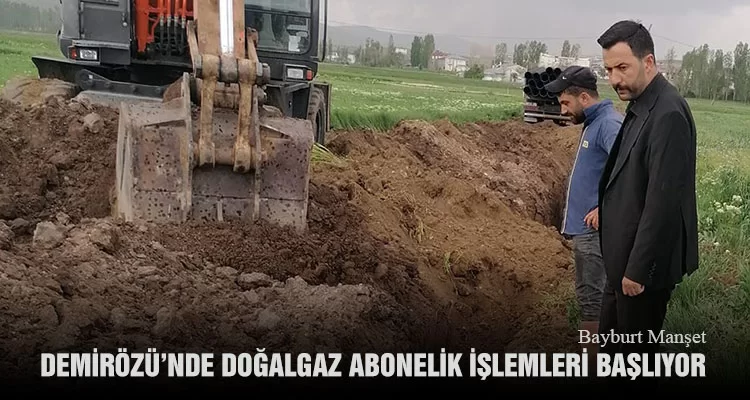 Demirözü’nde Doğalgaz Abonelik İşlemleri Başlıyor