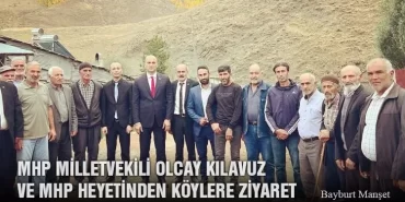 MHP Milletvekili Olcay Kılavuz ve MHP Heyetinden Köylere Ziyaret