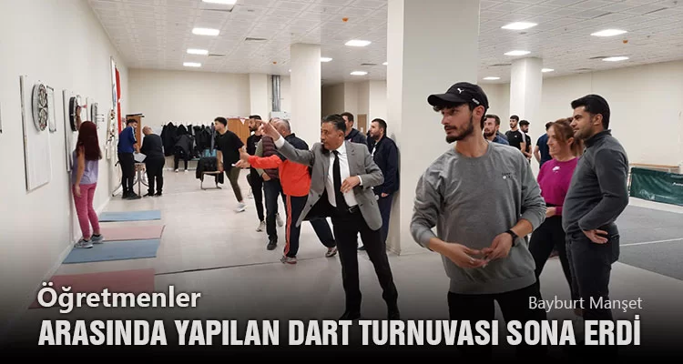 Öğretmenler Arasında Yapılan Dart Turnuvası Sona Erdi