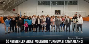 24 Kasım Öğretmenler Arası Voleybol Turnuvası Tamamlandı