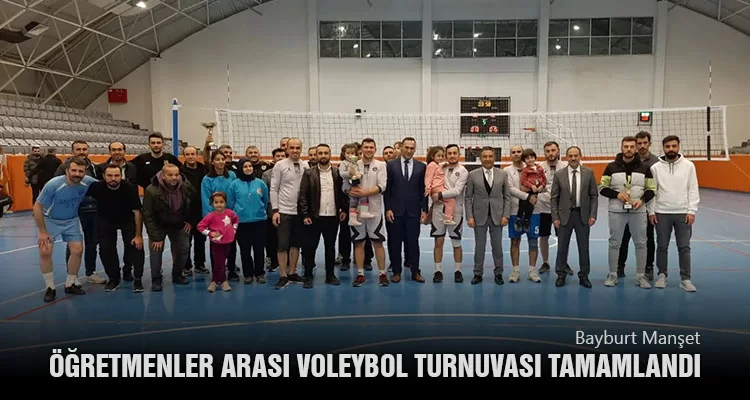 24 Kasım Öğretmenler Arası Voleybol Turnuvası Tamamlandı