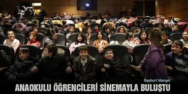 Anaokulu Öğrencileri Sinemayla Buluştu
