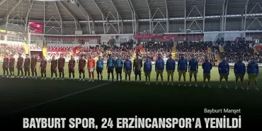 Bayburt Spor, 24 Erzincanspor’a Yenildi