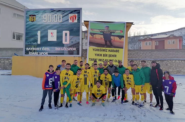 Bayburt Spor, Ligin İkinci Yarısına 3 Puanla Başladı