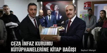 Ceza İnfaz Kurumu Kütüphanelerine Kitap Bağışı