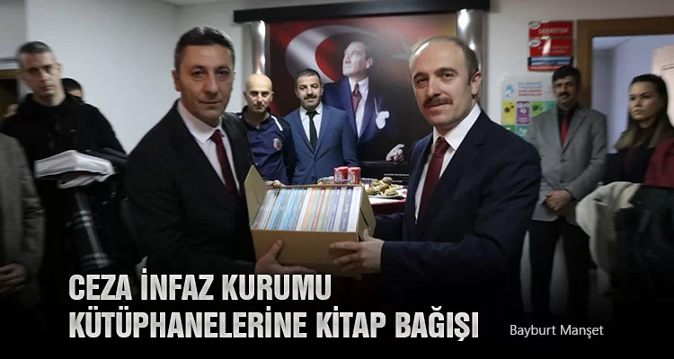 Ceza İnfaz Kurumu Kütüphanelerine Kitap Bağışı