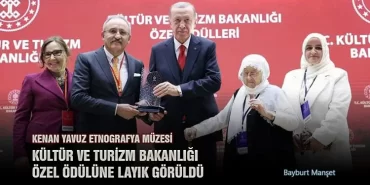 Kenan Yavuz Etnografya Müzesi 2022 Kültür ve Turizm Bakanlığı Özel Ödülüne layık görüldü